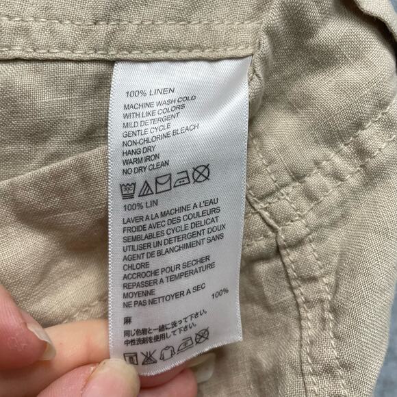 Tommy Bahama Linen Cargo Pants Size 10 - Picture 4 of 4